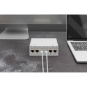 "DIGITUS Patchpanel 6-Port Modular Patchpanel weiß"