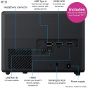 "(1920x1080) Epson EF-12 16:9 1000-Lumen Laser HDMI USB2.0-A Android-TV Speaker Full HD Black"