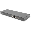"DIGITUS Modulare Konsole 17""HD LCD,16-port CAT5 KVM Deutsch"