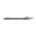 "LC-Power LC-HUB-C-MULTI-8 USB-C auf 3xUSB-A/2xUSB-C/HDMI/VGA/MicroSD/SD/RJ45/Audio"