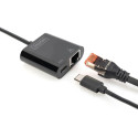 "DIGITUS USB Type-C Gigabit Ethernet Adapter, PD Unterstüt."