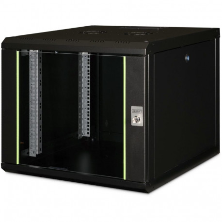 "DIGITUS Wandgehäuse Unique 9HE 509x600x600mm schwarz"