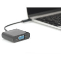 "DIGITUS Adapter USB3.0/C -> VGA 19.5cm schwarz"
