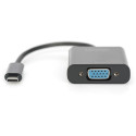 "DIGITUS Adapter USB3.0/C -> VGA 19.5cm schwarz"