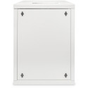 "DIGITUS Wandschrank Compact 9HE 254mm 10"" Glastür grau"