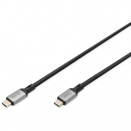 "DIGITUS Anschlusskabel USB4.0/C -> C 20Gbit/s 3m schwarz"