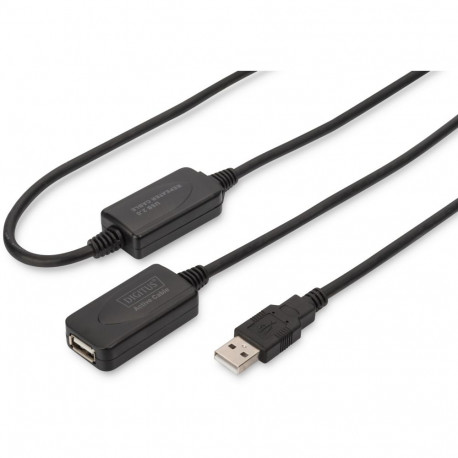 "DIGITUS Repeaterkabel USB 2.0 Typ A male > female 20.00m"