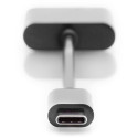 "DIGITUS USB 3.1 Verteilerkabel Typ C-Klinke St/Bu/Bu 0.2m sw"