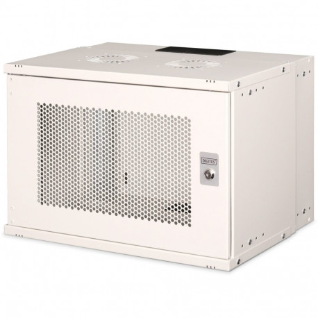 "DIGITUS Wandgehäuse SOHO PRO 7HE 370x540x400 mm 19"" grau"