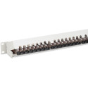 "DIGITUS Patchpanel 1HE 24-Port Cat6a geschirmt lichtgrau"