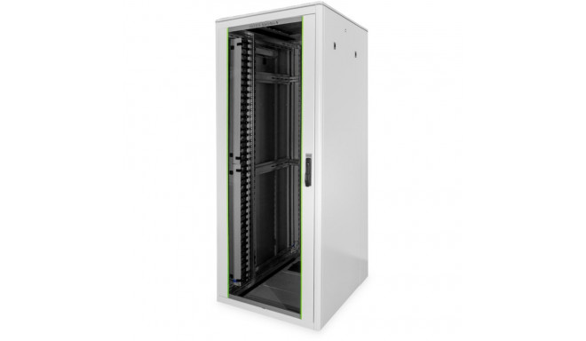 "DIGITUS 42HE Netzwerkschrank varioFLEX 2022x800x1000mm grau (Speditionsversand)"