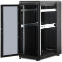 "DIGITUS Netzwerkschrank Unique 26HE 1342x600x1000mm schwarz (Speditionsversand)"