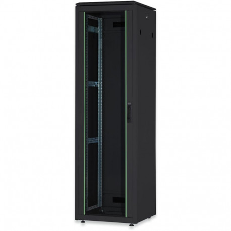 "DIGITUS Netzwerkschrank Unique 26HE 1342x600x800mm schwarz (Speditionsversand)"