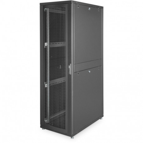 "DIGITUS Serverschrank Unique 42HE 1970x600x1000mm schwarz (Speditionsversand)"