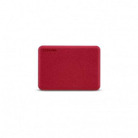 "Toshiba Storage Canvio Advance 4 TB, Externe Festplatte (rot, Micro-USB-B 3.2 Gen 1 (5 Gbit/s))"