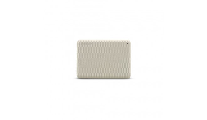 "Toshiba Storage Canvio Advance 4 TB, Externe Festplatte (beige, Micro-USB-B 3.2 Gen 1 (5 Gbit/s))"
