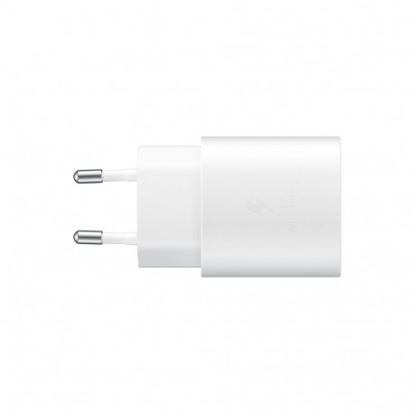 "Samsung Galaxy Fast Charger USB Type C 25W 1m White OEM"