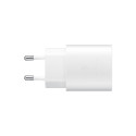 "Galaxy Fast Charger USB Type C 25W 1m White OEM"