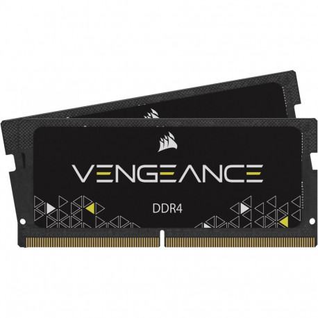 "16 GB Corsair SO-DIMM 2666 (2x 8 GB) Dual-Kit (schwarz. CMSX16GX4M2A2666C18. Vengeance)"