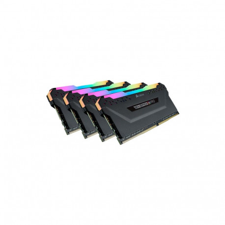 "64 GB Corsair DIMM 3600 (4x 16 GB) Quad-Kit (schwarz. CMW64GX4M4D3600C18. Vengeance RGB PRO. INTEL