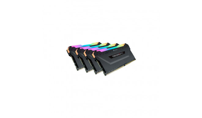 "64 GB Corsair DIMM 3600 (4x 16 GB) Quad-Kit (schwarz. CMW64GX4M4D3600C18. Vengeance RGB PRO. INTEL
