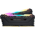 "64 GB Corsair DIMM 3200 (2x 32 GB) Dual-Kit (schwarz. CMW64GX4M2E3200C16. Vengeance RGB PRO. INTEL 