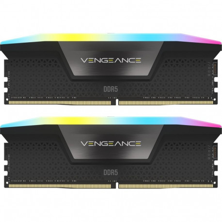 "32 GB Corsair DIMM 6200 (2x 16 GB) Dual-Kit (schwarz. CMH32GX5M2B6200C36. Vengeance RGB. INTEL XMP)
