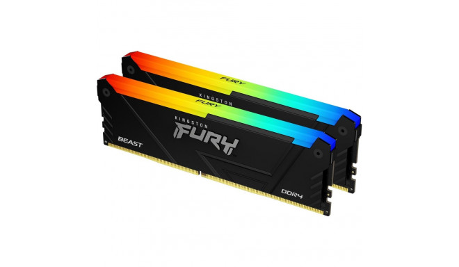 "KINGSTON 16GB 3200MT/s DDR4 CL16 DIMM Kit of 2 FURY Beast RGB"