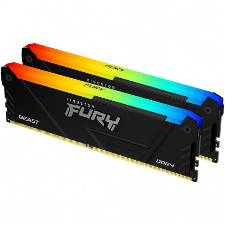 "KINGSTON 32GB 3200MT/s DDR4 CL16 DIMM Kit of 2 FURY Beast RGB"