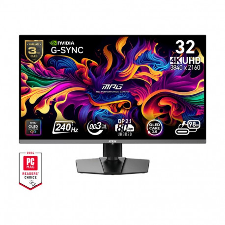 "31.5""(80cm)TFT MSI MPG 322URXDE QD-OLED Flat 240Hz Black"