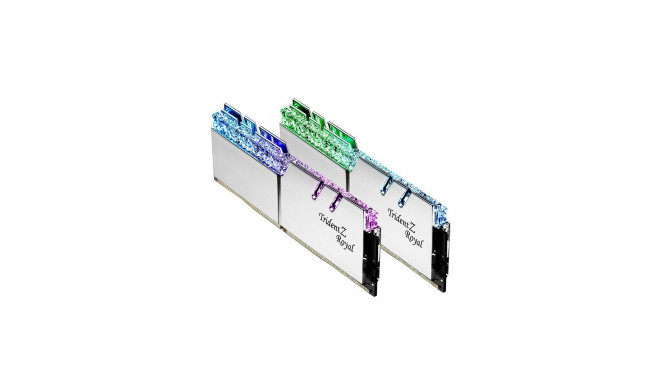 "G.Skill DIMM 32 GB-4000 (2x 16 GB) Dual-Kit (silber. F4-4000C18D-32GTRS. Trident Z Royal. INTEL XMP