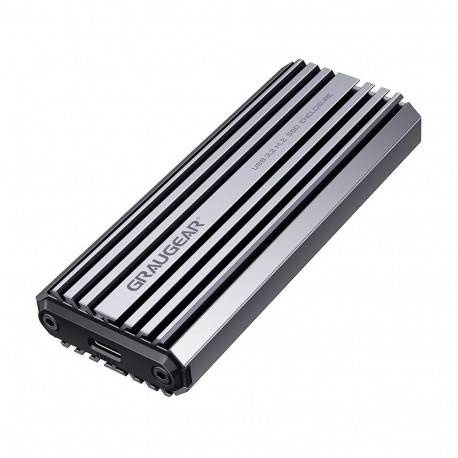 "GRAUGEAR externes Gehäuse M.2NVMe SSD PCIe3.0 10Gbit retail"