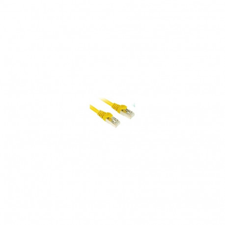 "Sharkoon Kabel RJ45 CAT.6 SFTP 1.0m gelb"