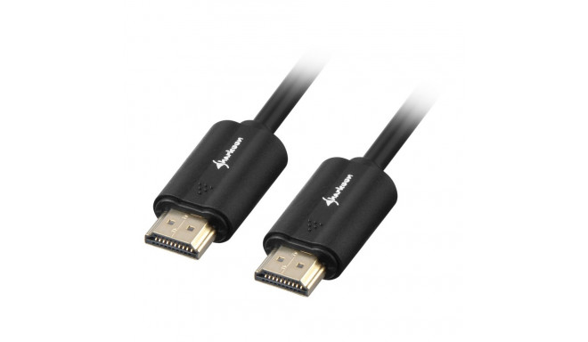 "Sharkoon Kabel HMDI -> HDMI 4K 1m schwarz"