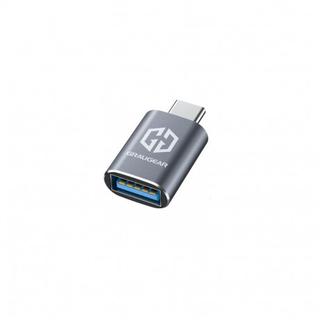 "GRAUGEAR USB 3.2 Gen2 Adapter Type-A zu Type-C Stecker 2 Stk"