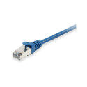 "Equip Patchkabel Cat6A S/FTP 2xRJ45 0.15m blau LSZH Polybeutel"