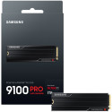 "M.2. SAMSUNG 9100 PRO Heatsink NVMe 1TB PCIe 5.0 14.700 MB/s Lesen 13.300 MB/s Schreiben Interne SS