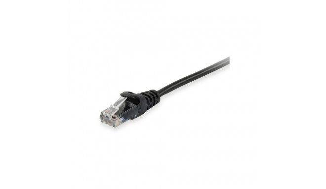 "Equip Patchkabel Cat6A U/UTP 2xRJ45 1.00m schwarz LSZH Polybeutel"