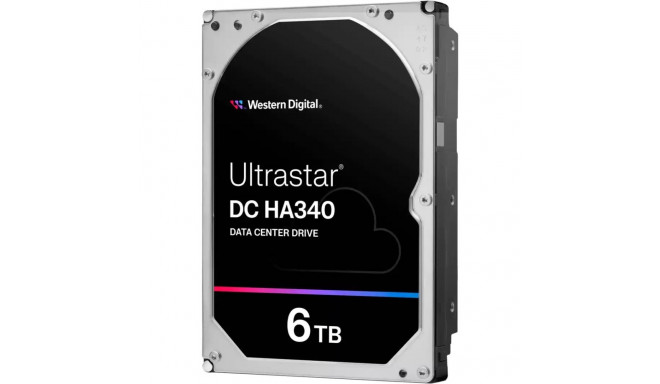 "WESTERN DIGITAL Ultrastar DC HA340 8,89cm 3,5Zoll 26.1MM 6TB 256MB 7200RPM SATA"
