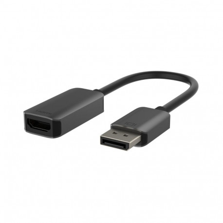 "Belkin Aktiver DisplayPort auf HDMI Adapter, 4K HDR, blk/grey"