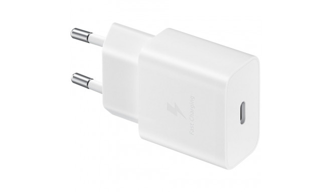 "Samsung Schnellladegerät 15W Netzteil inkl. Datenkabel USB Type-C white"