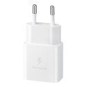 "Samsung Schnellladegerät 15W Netzteil inkl. Datenkabel USB Type-C white"