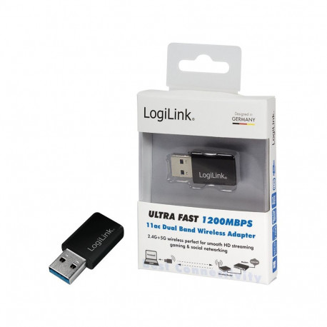 LogiLink WLAN-adapter 802.11ac 1200Mbps USB 3.0 2T2R