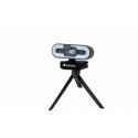 "Webcam mit Mikro+Licht AWC-02 Full HD 1080p Autof retail"