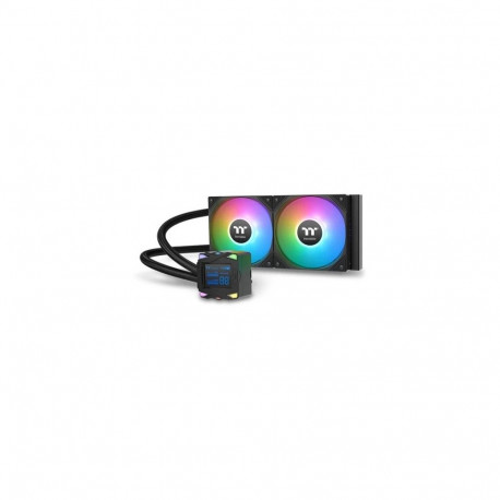 "K Wasserkühlung LA240-S ARGB Sync All-In-One Liquid Cooler System Black"