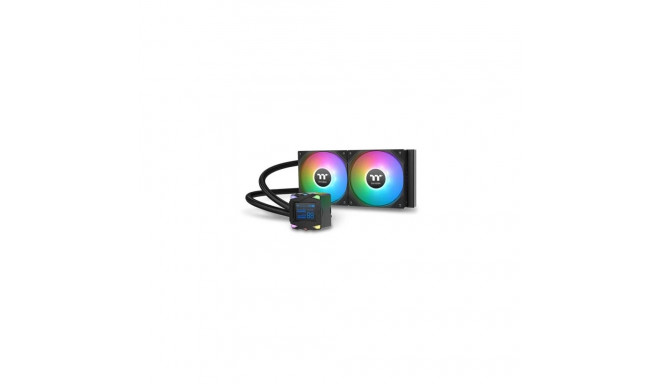 "K Wasserkühlung LA240-S ARGB Sync All-In-One Liquid Cooler System Black"