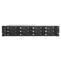 "QNAP TL-R1200PES-RP 12-bay 2U rackmount PCIe interface SATA JBOD expansion enclosure 6,35/8,89cm 2,