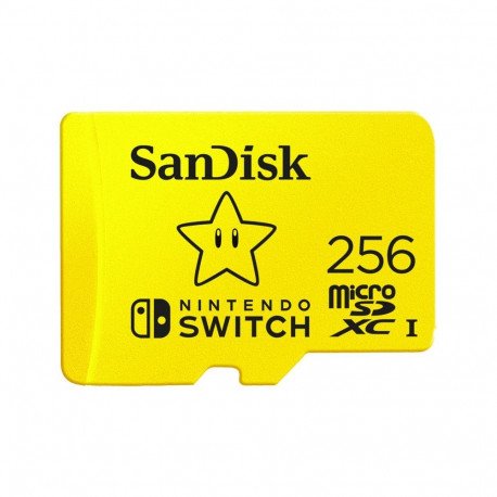 "CARD SanDisk Nintendo Switch microSDXC 256GB 100/90 MB/s A1 UHS-I"