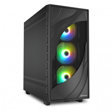 "Sharkoon Rebel C80M RGB ATX 1xMetall Black"