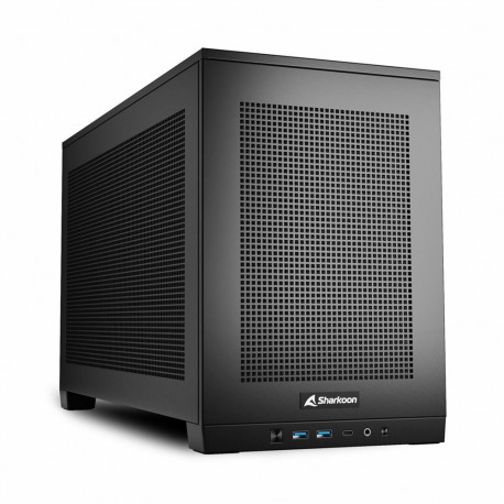 "Sharkoon Rebel C20 RGB ITX 1xMetall Black"